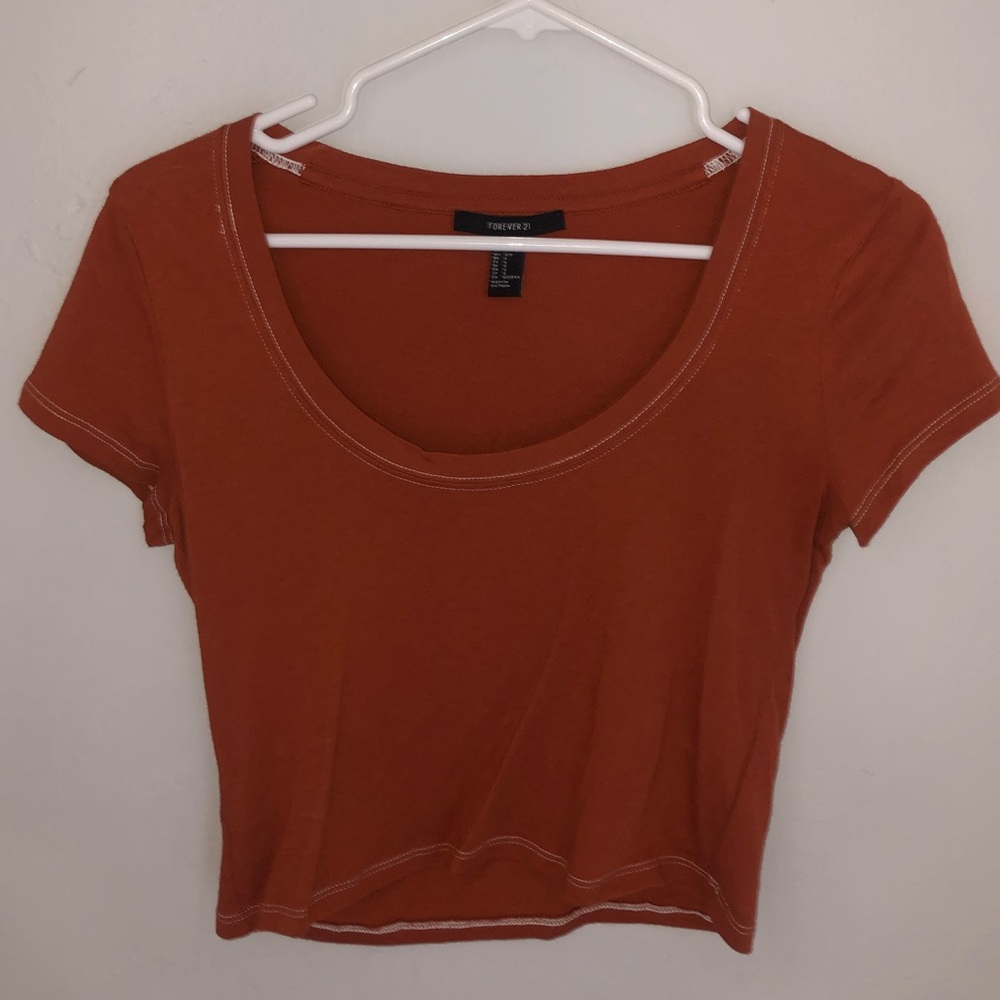 F21 Crop Tee